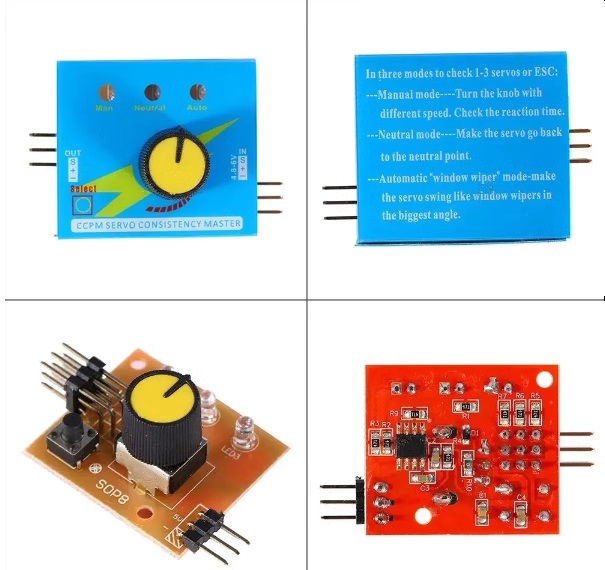 Tester serw RC 3CH, tester kon – Brushless Motor Thrust Test Stand recenzja i cena