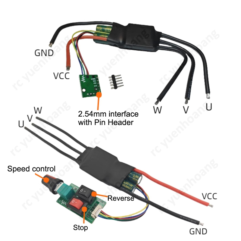 Trójfazowa bezczujnikowa płytk – Brushless Motor Thrust Test Stand recenzja i cena