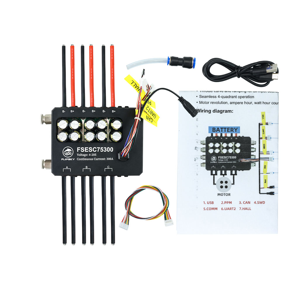 Flipsky FSESC 75300 84 V wysok – Vesc 75300 High Current Esc recenzja i cena